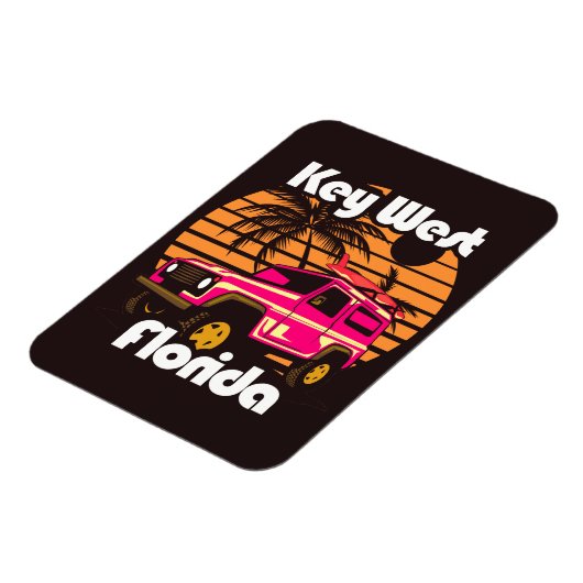 Magnet Flexible Key West Florida (Côté Gauche)