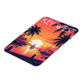 Magnet Flexible Key West Florida Postcard (Côté Gauche)