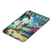 Magnet Flexible Key West Florida Travel (Côté Gauche)