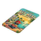 Magnet Flexible Key West Floride (Côté Gauche)