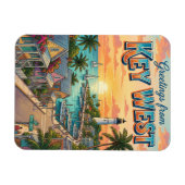 Magnet Flexible Key West, Floride (Horizontal)