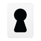 MAGNET FLEXIBLE KEYHOLE (Vertical)
