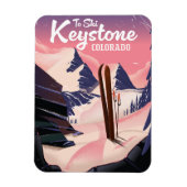 Magnet Flexible Keystone pour skier (Vertical)