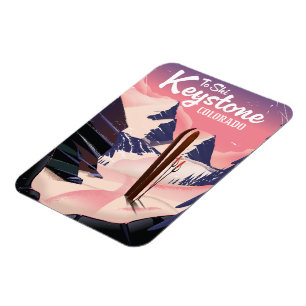 Magnet Flexible Keystone to ski