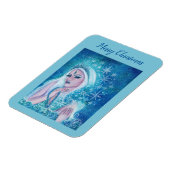 Magnet Flexible Khione déesse de l'art de la neige par Renee Lavoi (Côté Gauche)