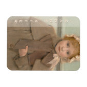 Magnet Flexible Khnopff Jeanne Kefer CC0550 Fridge Art Collection (Horizontal)