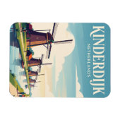 Magnet Flexible Kinderdijk Pays-Bas (Horizontal)