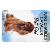 Magnet Flexible King Charles Cavalier (Horizontal)
