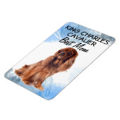 Magnet Flexible King Charles Cavalier (Côté Gauche)