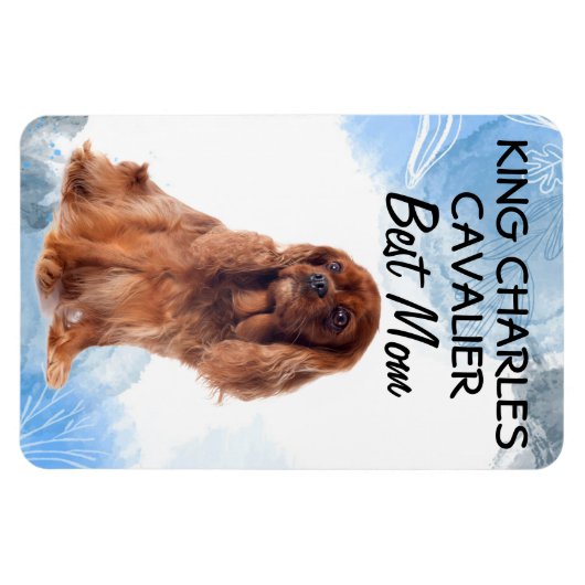 Magnet Flexible King Charles Cavalier (Horizontal)