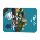 Magnet Flexible Kinsale Cork Irlande Village côtier irlandais (Horizontal)