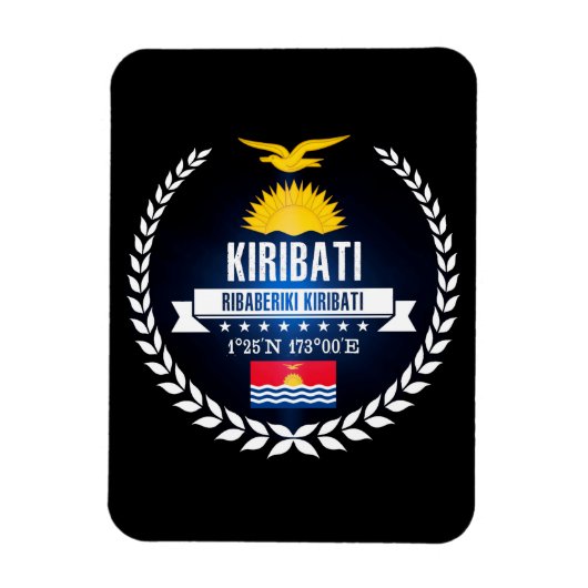 Magnet Flexible Kiribati (Vertical)