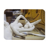 Magnet Flexible Kiss of Cupid and Psyche, par Antonio Canova (Horizontal)