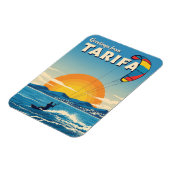 Magnet Flexible Kitesurfing Tarifa Espagne Voyage (Côté Gauche)