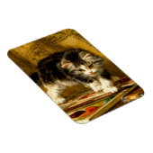 Magnet Flexible Kitten avec peinture et brosses (Côté Droit)