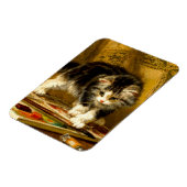 Magnet Flexible Kitten avec peinture et brosses (Côté Gauche)