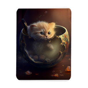 Magnet Flexible Kitten dans un tep flexible