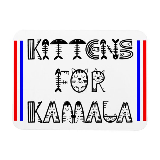 MAGNET FLEXIBLE KITTENS ADORE KAMALA (Horizontal)