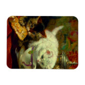 Magnet Flexible Kittens Tea Party (Horizontal)