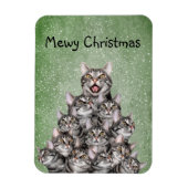 Magnet Flexible Kitty chat arbre de Noël (Vertical)