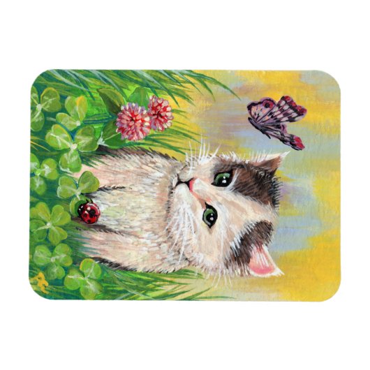 Magnet Flexible Kitty dans le patch de fermeture (Horizontal)