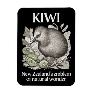 Magnet Flexible Kiwi : L'Emblème de la Merveille Naturelle de la N