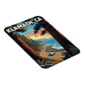 Magnet Flexible Klamath California Travel (Côté Droit)