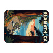 Magnet Flexible Klamath California Travel (Horizontal)