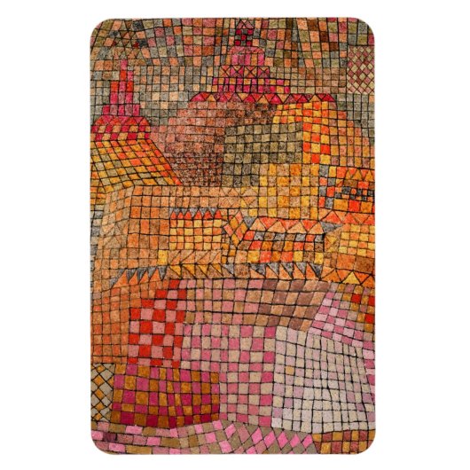 Magnet Flexible Klee - Château de la ville Kr (Vertical)