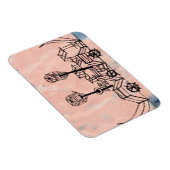 Magnet Flexible Klee - Vieux bateau à vapeur, art abstrait (Côté Droit)