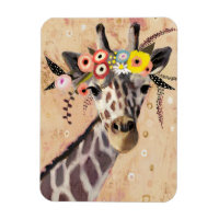 Klimt Giraffe | Couronne De Fleurs