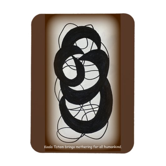 Magnet Flexible Koala Totem (Vertical)