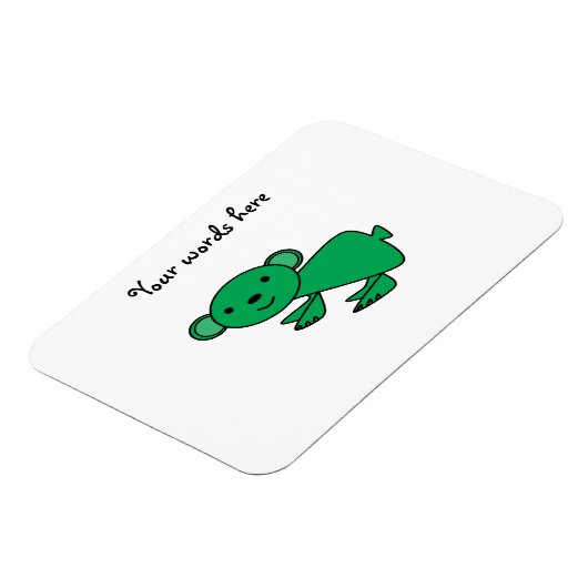 Magnet Flexible Koala vert (Côté Gauche)