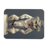 Magnet Flexible Kohl Pot, représentant le dieu domestique égyptien (Horizontal)