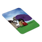 Magnet Flexible Kokeshi Doll (Côté Droit)