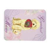 Magnet Flexible Komondor Heart Maman (Horizontal)