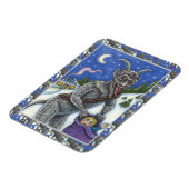 MAGNET FLEXIBLE KRAMPUS & ENFANTS NAUGHTY, HISTOIRE DE NOËL CRAYAN (Côté Gauche)