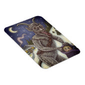 MAGNET FLEXIBLE KRAMPUS & ENFANTS NAUGHTY, HISTOIRE DE NOËL CRAYAN (Côté Droit)
