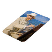 Magnet Flexible Kroyer - Autoportrait à Skagen Beach (Côté Gauche)
