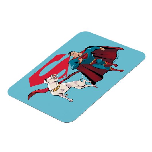 Magnet Flexible Krypto et Superman (Côté Gauche)