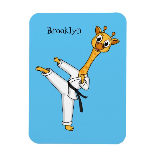 Magnet Flexible Kung Fu giraffe (Vertical)