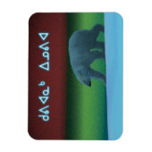 Magnet Flexible Kuvianak Innovia - Ours polaire (Vertical)