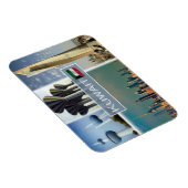 Magnet Flexible KW - Koweït - tour d'eau - (Côté Droit)