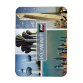 Magnet Flexible KW - Koweït - tour d'eau - (Vertical)