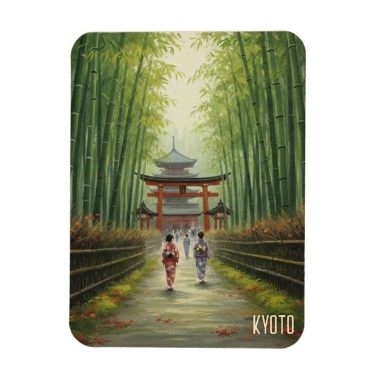 Magnet Flexible Kyoto Japon (Vertical)