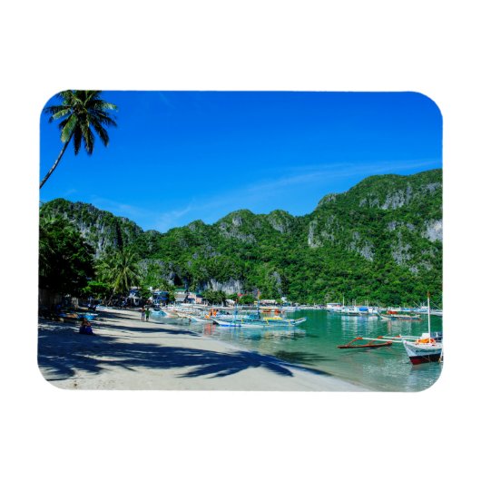 Magnet Flexible La Baie D'El Nido Beach (Horizontal)