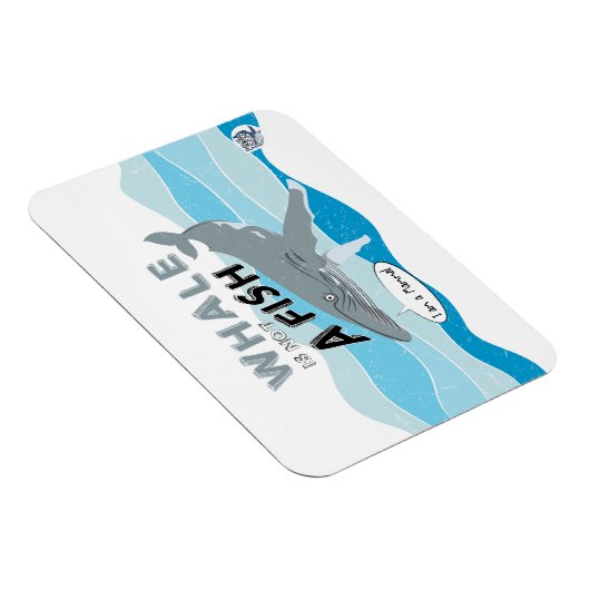 Magnet Flexible La baleine n'est pas un poisson (Côté Droit)