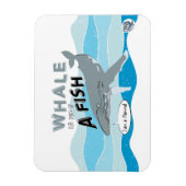 Magnet Flexible La baleine n'est pas un poisson (Vertical)