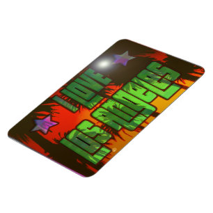 Magnet Flexible LA Beau aimant Burn