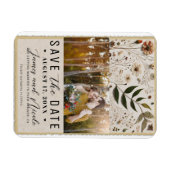 Magnet Flexible La beauté de la nature Fleurs botaniques Sauvez la (Horizontal)